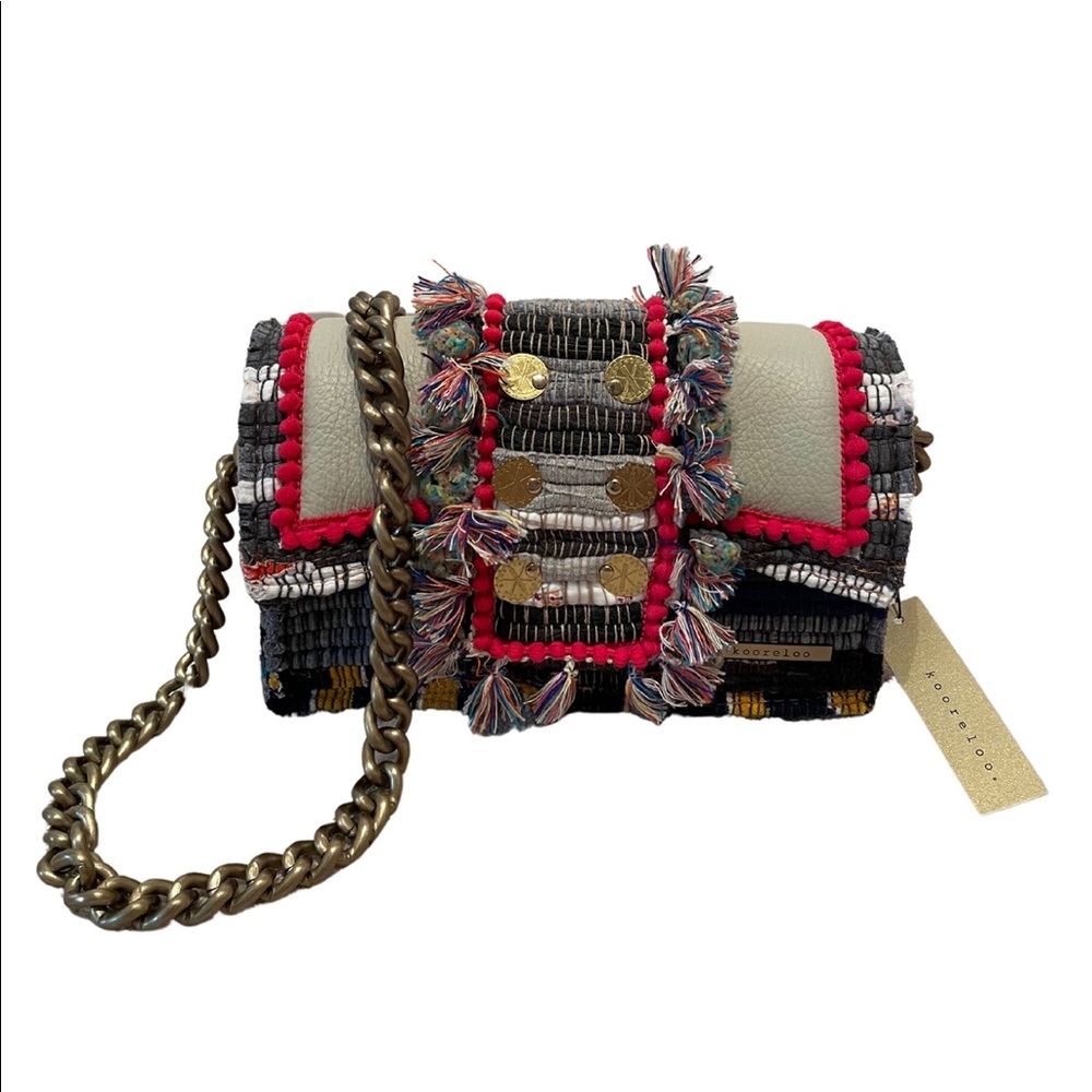 NWT Kooreloo - Tweed Shoulder Bag - multicolor